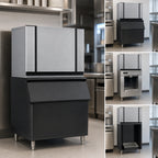 Thumbnail image #5 for Ice-O-Matic Elevation Series™ CIM0530HW90 Modular Half-Size Cube Ice Maker, Water-Cooled, Self-Contained, 550 lb/24 hr, 30 in Wide