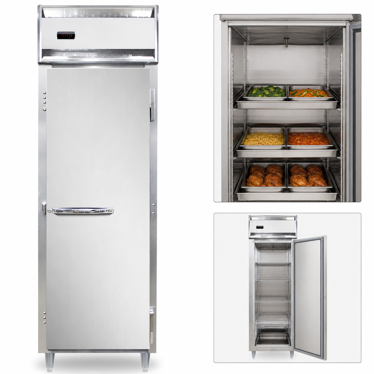 Product image #4 for Continental Refrigerator DL1W-SA Designer Line One-Section Full-Height Heated Cabinet