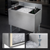 Thumbnail image #4 for Advance Tabco Underbar Basics 48-Inch Stainless Steel Cocktail Unit Ice Bin with 10-Circuit Cold Plate