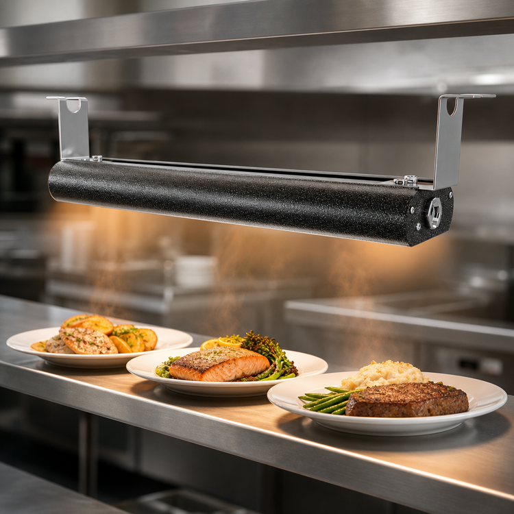 Product image #4 for Vollrath 66-Inch Low Profile Unlighted Strip Heat Lamp with Aluminum Housing