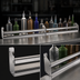 Thumbnail image #4 for Glastender 84-Inch Single Stainless Steel Speed Rail with Open Step-and-Rail Design