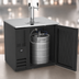 Thumbnail image #4 for Beverage-Air DD36HC-B 36-Inch Direct Draw Beer Dispenser with Solid Door, Single Tower and Dual Faucets