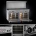 Thumbnail image #4 for Southbend Ultimate 60-Inch Gas Restaurant Range with 2 Star/Sauté Burners, 48-Inch Griddle and 2 Convection Ovens