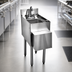 Thumbnail image #4 for Choice Free-Standing Underbar Hand Sink Unit with Gooseneck Faucet, Soap Dispenser & Towel Dispenser, 12-Inch Wide