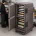 Thumbnail image #5 for Cambro Camtherm Tall Profile Electric Full-Size Sheet Pan Hot Holding Cabinet Cart, Double Door, Granite Sand