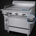Thumbnail image #4 for Garland Cuisine Series Heavy Duty 36-Inch Natural Gas Plancha Range with Convection Oven