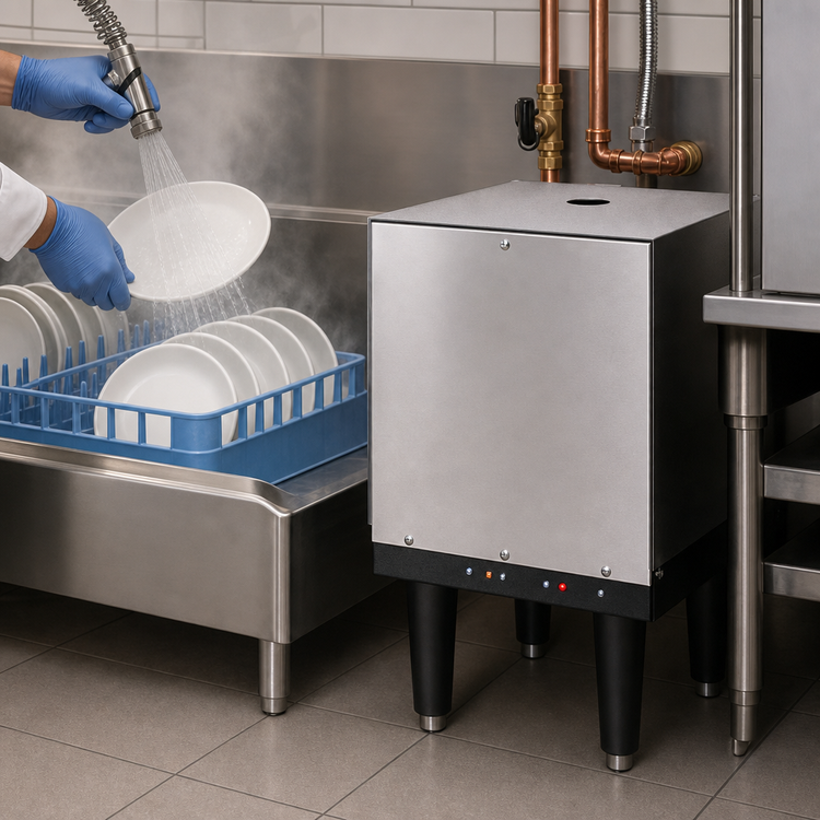 Product image #4 for Hatco Mini-Compact Electric Booster Water Heater, 3.2 Gallon, 17.25 kW, 208V, 3-Phase