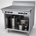 Thumbnail image #4 for Garland Cuisine Series Heavy Duty 36-Inch Gas Combination Top Range with Storage Base