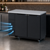 Thumbnail image #4 for Turbo Air Super Deluxe Narrow Back Bar Cooler, 2-Section, 12.2 Cu. Ft., Solid Doors, Self-Contained, Side-Mount