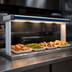Thumbnail image #4 for Hatco Glo-Ray Designer Dual Strip Heater with Lights, 87-1/2-Inch Wide, 6-Inch Spacing, Aluminum, 3420 Watts