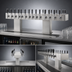 Thumbnail image #4 for Perlick Extra High Back-to-Back Bridge Tee Countertop Glycol-Cooled Draft Beer Tower, 24 Faucets, Stainless Steel