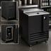 Thumbnail image #4 for Turbo Air Super Deluxe 24-Inch Black Single Sliding Door Bottle Cooler with Self-Cleaning Condenser