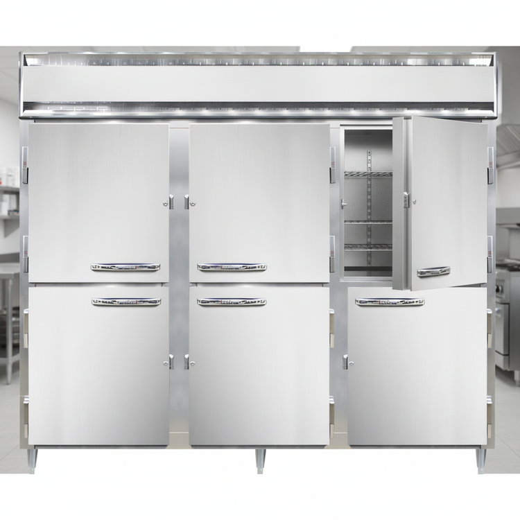 Product image #3 for Continental Refrigerator DL3WE-SA-HD Designer Line Three-Section Heated Holding Cabinet