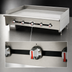 Thumbnail image #4 for Comstock-Castle 60-Inch Countertop Gas Griddle with 24-Inch Deep Smooth Steel Plate and Thermostatic Controls