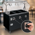 Thumbnail image #4 for Vollrath 2-Series Affordable Portable 3-Well Mobile Hot Food Station Deluxe with Sealed Wells, Breath Guard, and Enclosed Base