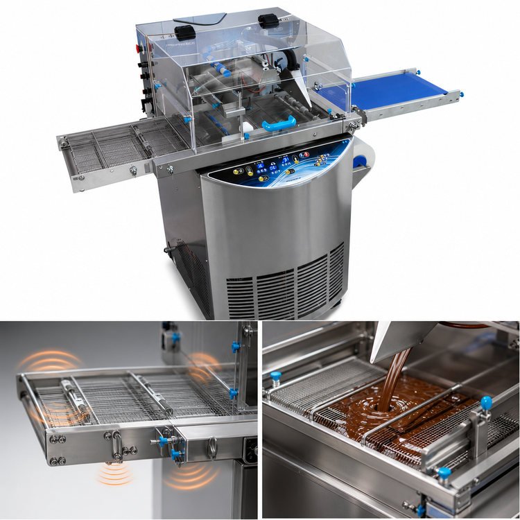 Product image #4 for Pomati T35 Chocolate Tempering Machine, 50 Kg Tank, Floor Model, 400V 3-Phase