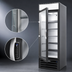 Thumbnail image #4 for Beverage-Air MarketMax IQ 1-Section Reach-In Glass Door Freezer Merchandiser with Electronic Smart Lock