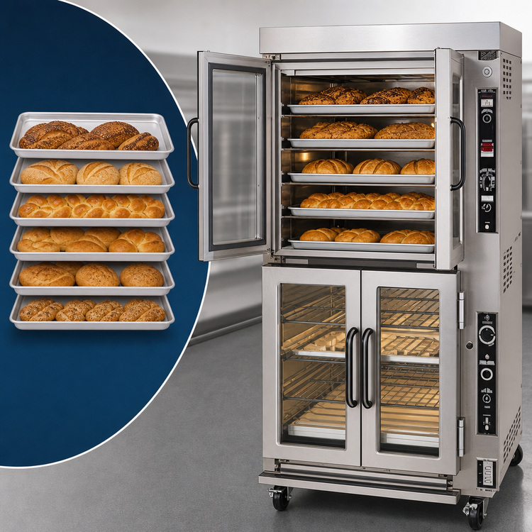 Product image #4 for Jet-Air Electric Oven/Proofer Combination with 6-Pan Oven and 18-Pan Proofer
