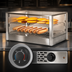 Thumbnail image #4 for Omcan Countertop Full/Self-Service Food Warmer and Display Case, 80 L, Stainless Steel, 110V