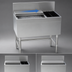 Thumbnail image #4 for Spec-Bar 48-Inch Underbar Combo Ice Bin/Bottle Unit with 100 lb Insulated Ice Bin and Left Bottle Compartment