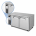 Thumbnail image #4 for Turbo Air J Series Two-Section Side-Mount Undercounter Refrigerator, 59-Inch, 13.58 Cu. Ft., Stainless Steel