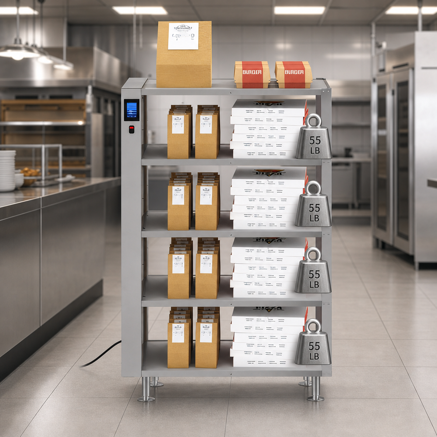 55 lb. Shelf Capacity