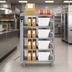 Thumbnail image #4 for KoolMore Commercial Stainless Steel Take-Out Warmer Cabinet with 5 Shelves