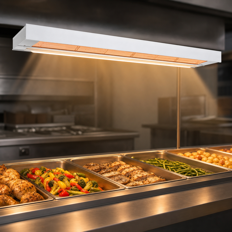 Product image #4 for Nemco 36-Inch Dual Lighted Remote-Controlled Infrared Strip Heater