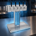 Thumbnail image #4 for Glastender Tee Draft 5-Faucet Glycol-Cooled Countertop Dispensing Tower