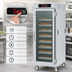 Thumbnail image #4 for Metro C5 8 Series Full-Height Mobile Heated Holding Cabinet with Double-Pane Glass Doors and Universal Slides