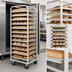 Thumbnail image #4 for Adamatic Roll-In Oven Rack, A-Style Lift, 12-Pan Capacity for 18 x 26-Inch Pans, Single Side Load