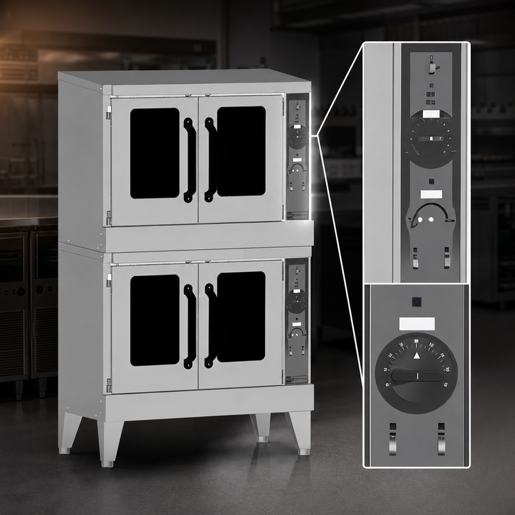 Product image #4 for Vulcan VC55GD Double-Deck Standard-Depth Full-Size Gas Convection Oven