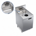Thumbnail image #4 for Krowne Royal Series Underbar Waste Sink Unit with Cabinet Base, 18 Inch W x 24 Inch D, 14 x 10 x 10 Sink, Electronic Faucet