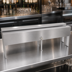 Thumbnail image #4 for Glastender, Inc. DSRC-41 41-Inch Double Speed Rail Locking Cover, Stainless Steel