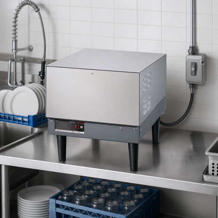 Product image #4 for Hatco C-54 Compact Electric Booster Heater with 6-Gallon Storage Tank, 54 kW