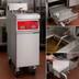 Thumbnail image #5 for Vulcan 1ER50AF 50 lb Freestanding Electric Deep Fat Fryer with KleenScreen PLUS Filtration