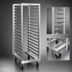 Thumbnail image #4 for Dinex Roll-In Refrigerator Rack for 20 Full-Size Sheet Pans