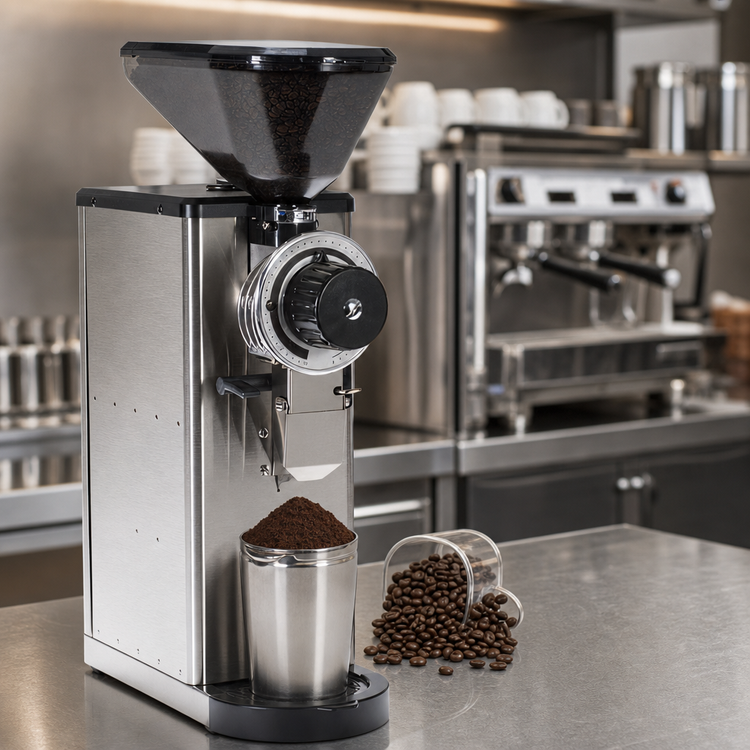 Product image #4 for BUNN GVH-2 Commercial Burr Coffee Grinder with 2 lb Visual Hopper, 120V