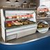 Thumbnail image #4 for Howard-McCray 34N 120-Inch Remote Double Duty Deli Meat & Cheese Service Case with LED Lighting