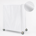Thumbnail image #4 for Metro Waterproof Vinyl-Nylon Banquet Cart Cover, 72