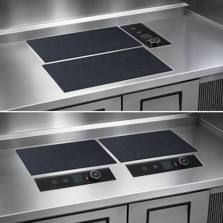 Product image #4 for Hatco Rapide Cuisine Drop-In Dual Burner High-Powered/Heavy-Duty Induction Range