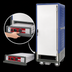 Thumbnail image #4 for Metro C5 3 Series Mobile Heated Holding Cabinet, Blue Insulation Armour, Full Height, Solid Doors, Fixed Wire Slides