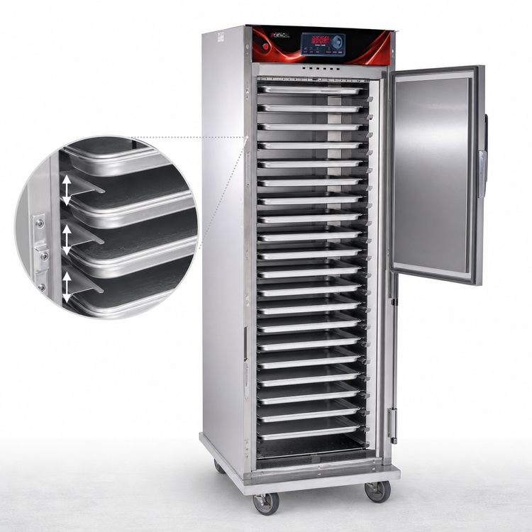 Product image #4 for Cres Cor Roast-N-Hold 18-Pan Full-Height Convection Cook and Hold Oven