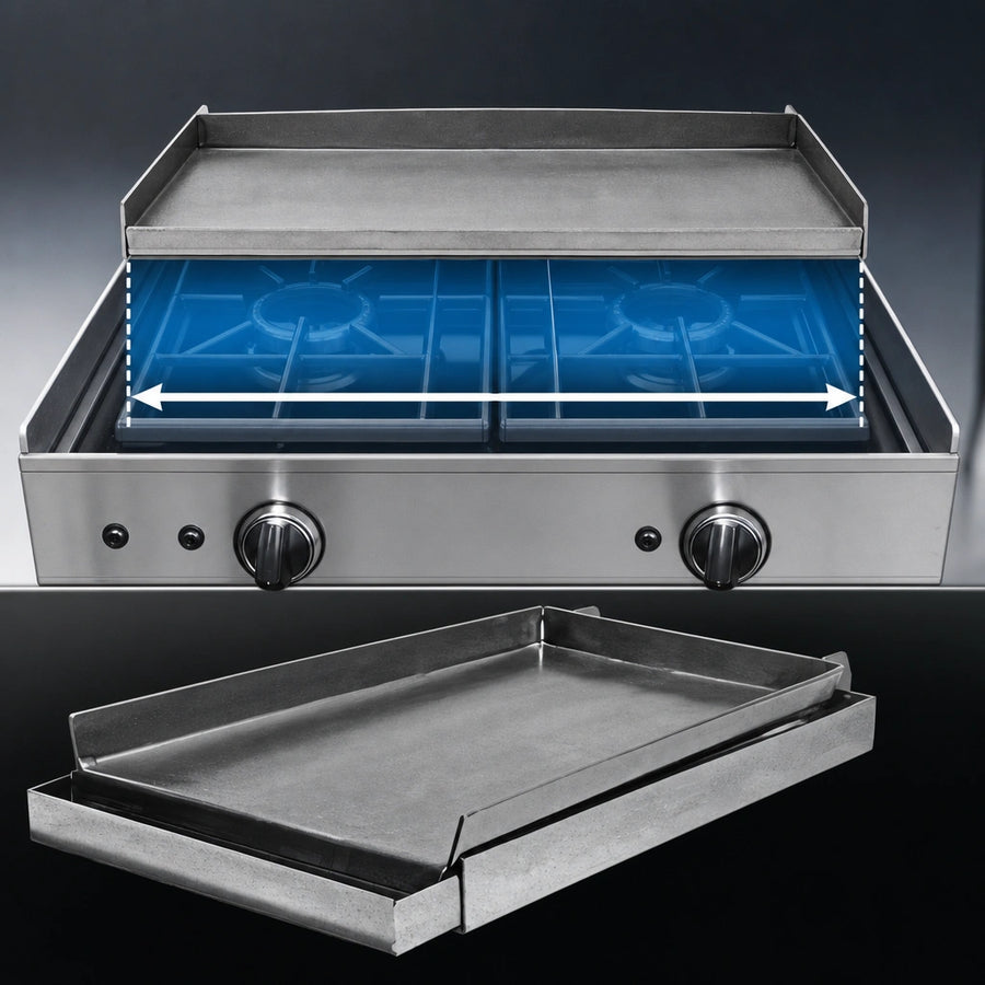 Covers 2 Burners