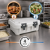 Thumbnail image #5 for Cambro S-Series Ultra Pan Carrier Non-Electric Top-Loading Insulated Food Pan Carrier, Speckled Gray, Holds 1 Full-Size or Fractional GN Pan Up to 4 Inches Deep