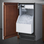 Thumbnail image #4 for Summit Commercial 15-Inch Panel-Ready Built-In/Freestanding Clear Ice Machine With Pump, 62 lb/Day