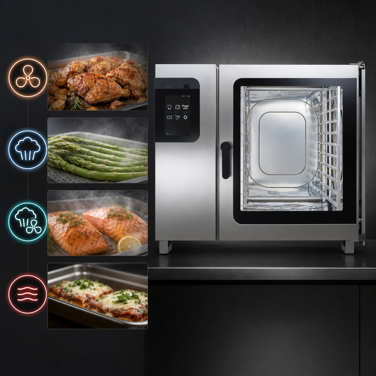 Product image #4 for Convotherm C4 ET 10.20EB-N Maxx Pro Full-Size Electric Boiler Combi Oven