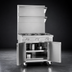 Thumbnail image #4 for Southbend Platinum 36-Inch Heavy Duty Gas Sectional Range with Cabinet Base and Six Open Burners