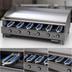 Thumbnail image #4 for Comstock-Castle 72-Inch Heavy Duty Countertop Gas Griddle with Manual Controls and 24.5-Inch Cook Depth