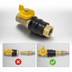 Thumbnail image #4 for Safe-T-Guard 1 Inch NPT Quick Disconnect Combination Gas Valve